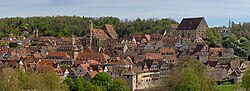 Blick auf die Altstadt von Schwäbisch Hall